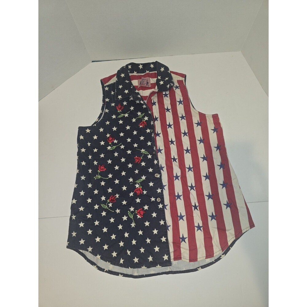 Vintage Cambridge Country Store Vest Womens  Custom XL                      #208